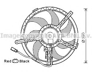AVA QUALITY COOLING bw7535 -  Вентилятор, охлаждение двигателя